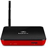 BuzzTV XPL3000 Sports edition (Sporty Red carbon Fiber) Android based IPTV Set-top-Box and Streaming Media Player ( USA seller)
