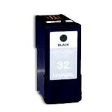 BLACK Remanufactured LEXMARK 18C0032 / 32 Printer Ink Cartridge for P915 P433