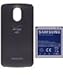 Samsung Galaxy Nexus (Verizon) DROID Prime SCH-I515 4G LTE (Google Prime) Original Samsung Galaxy Nexus i515 Extended Battery 2100mAh With Extended Battery Door EB504465VABSTD