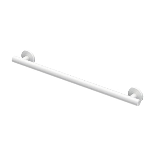 Gatco 854W Latitude II, Grab Bar, 24”, Matte White/ADA Compliant Wall Mount Stainless Steel 24
