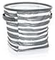 Thirty One Mini Storage Bin 8639 Grey Brush Strokes