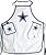 Dallas Cowboys Grilling BBQ 3 Piece Utensil Set and 3 Piece BBQ Apron Set
