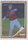Miguel Sano #/620 (Baseball Card) 2011 Topps Heritage Minor League Edition - [Base] - Blue Tint #64