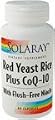 Solaray Red Yeast Rice Plus CoQ-10 -- 90 Vegetarian Capsules