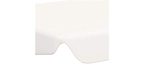 Ersatzdach für Gartenschaukel Weiß 226x186 cm 270 g/m² Gartenbauten Pavillon-Rahmen Dächer für Pavillions – Bild 7