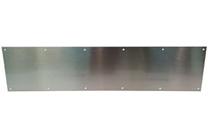Don-Jo 90 Metal Kick Plate, Satin Stainless Steel Finish, 28 Width x 8 Height, 3/64 Thick, Model: 90-8 X 28-630, Tools & Outdoor Store