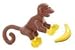 LEGO Animal Minifigure: Monkey with Banana (from Indiana Jones)