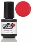 gelliebeans Mini Soak Off Gel Polish - calabaza coral