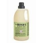 MRS. MEYER’S CLEAN DAY LIQUID LAUNDRY DETERGENT, INFUSED WITH ESSENTIAL OILS, LEMON VERBENA, 64 OZ (64 LOADS)