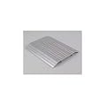 Pemko Aluminum Fluted Saddle Threshold, Mill Finish, 5"W x 48"L x 1/2"H