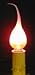 Box of 10 Silicone Country Candle Light Bulbs - Replacement Bulbs for Candles and Chandeliers