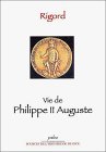 La  vie de Philippe II Auguste