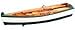 Miniature Wooden Row Boat Replica 8-inch (Realistic Looking) (1-pc Random Color)