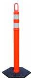 Traffix Devices 46133-TRU12 42" Looper Tube w/12 lb. Rubber Base & (2) 3" Reflective Collars