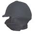 Fleece Equestrian Riding Helmet Cover - Black