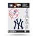 Rico MLB Yankees Triple Spirit Stickers, Multi, One Size (MSS4701)