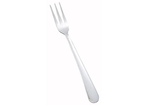 Winco 12-Piece Windsor Oyster Fork Set, 18-0 Stainless Steel, Silver