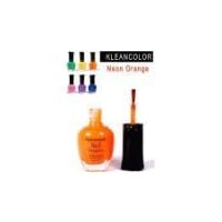 Kleancolor - Nail Polish - Neon Orange by mad4cosmetics