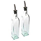 Tablecraft 16 oz. Olive Oil Bottle Set of 2 (Without Rack)