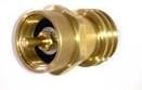 The Brass Factory BBQ-Backup Propane Adapter