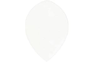 US Darts 5 Sets (15 Flights) White Pear Flights - 75 Micron