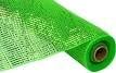 Lime Green Metallic Deco Mesh Roll - 21" x 30 Ft