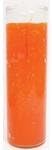 E Vigilia Orange 7 Day Candle - 12 Pack