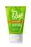 Bath and Body Works True Blue Spa Shea Butter Super Rich Foot Cream 4 Ounce Traveler