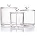 Beautiii Premium Quality Clear Acrylic Apothecary Jars | Set of 3