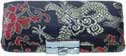 3-Reed Oboe Reed Case Silk (Black/Gold) - Thumbnail 2