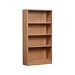 Orion 4-shelf Bookcase Adjustable Shelves Mean You Can Customize This Bookcase to Your Exact Specifications, Depending on the Height and Size of the Objects You Are Storing and Displaying (Oak)