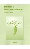 Student Solutions Manual for Precalculus, Blitzer, Robert F., 0321575326