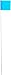 Irwin Tools IRWIN Marking Flags, 2.5-Inch x 3.5-Inch x 21-Inch, Blue, 100-Pack (2034206)