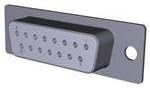 NORCOMP 172-E15-213R911 D SUB CONNECTOR, RECEPTACLE, 15POS (50 pieces)