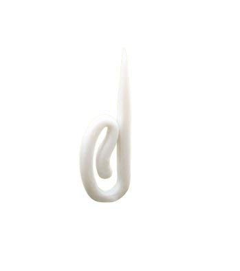 Plastic Hook for Curtain Channel/Track Fish Hook (100)