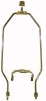 La104 10 in. Lamp Harp Brass