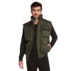 9 Crowns Men's Fishing Hunting Tactical Vest Essentials-Olive-Large