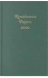 Renaissance Papers 2000, , 1571132295