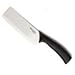 Shenzhen Knives 6 Inch Ceramic Vegetable Cleaver (Nakiri Knife). Lightweight Kitchen Cutlery for Precision Slicing and Cooking. Japanese Chef Kitchen Aid - Professional Cooking Knife