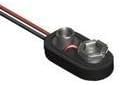 Battery Holders, Clips Contacts Eco 9V Battery Strap I-Style 6.0 Molded