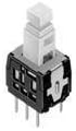 Pushbutton Switches Vert Momentry 2 Pole