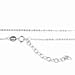 Swarovski Elements Crystal Bermuda Blue Pendant Rhodium Sterling Silver Necklace 16+2