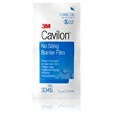 Cavilon 3M No Sting Barrier Film 3345, 25 Applicators