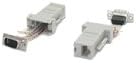 StarTech.com DB9 to RJ45 Modular Adapter - M/F - Serial adapter - DB-9 (M) to RJ-45 (F) (GC98MF), Grey, Standard