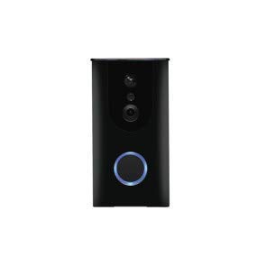 Express One WVD-400V Wi-Fi Video Doorbell with Two Way Audio, 9 V, Black, 12.5 x 7 x 3 cm