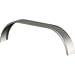 Tow Zone Tandem Round Steel Fender - fits Tandem 14in.-15in. Tires, 66in.L x 9in.W x 19in.H