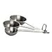 Tablecraft Set of 3 Heavyweight Steel Extra Large Measuring Spoons [Set of 3]