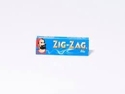 Zig Zag Blue Slim Kingsize Rolling Papers BOX 50