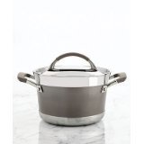 KitchenAid 4 Quart Covered Casserole Pan Clad Stainless Steel
