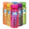 BubblePlay Bubble Blower Bottles with 5-hole Bubble Wand: 6 - 4 OZ Bottles of Bubble Solution with Wands for Kids - Outdoor Summer Fun, Birthday Party Favors